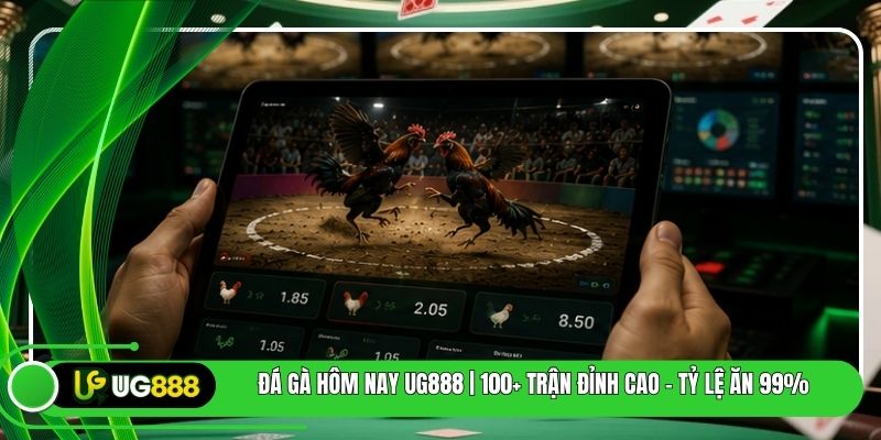 Đá Gà Hôm Nay UG888 | 100+ Trận Đỉnh Cao - Tỷ Lệ Ăn 99%