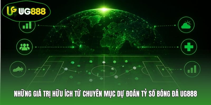 Những giá trị hữu ích từ chuyên mục dự đoán tỷ số bóng đá UG888