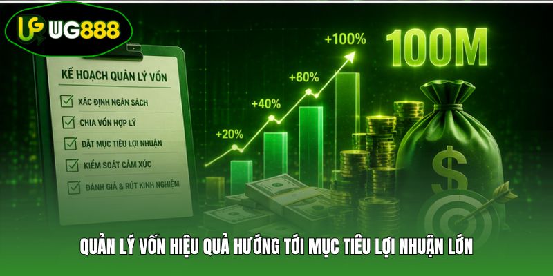 Quản lý vốn hiệu quả hướng tới mục tiêu lợi nhuận lớn